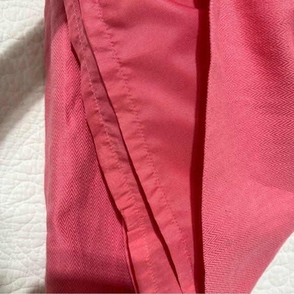PETER NYGARD Mini Skirt, Pink Cotton & Linen Blend Size 8, #199 - Picture 8 of 9
